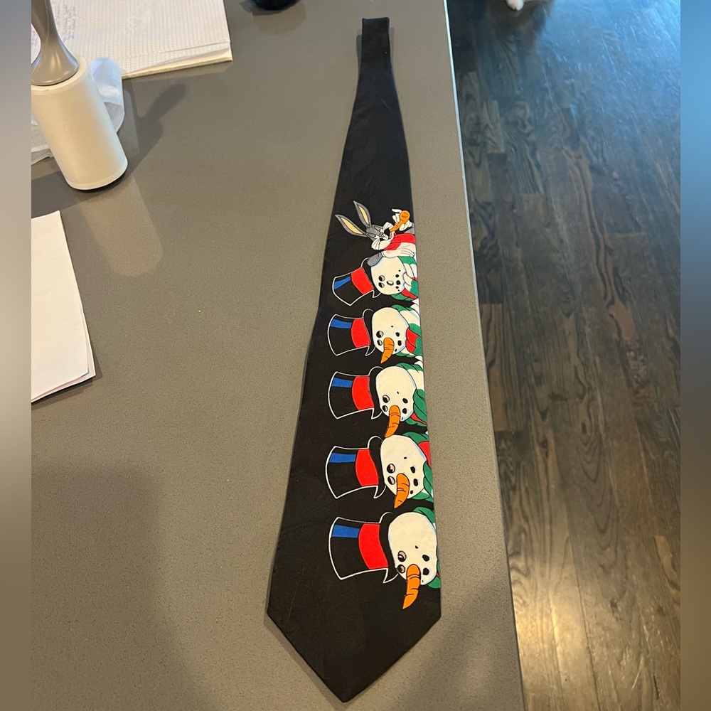Vintage Looney Tunes Christmas Tie